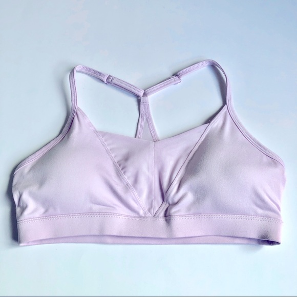 NEW SO AUTHENTIC AMERICAN HERITAGE Sports Bra Racerback Straps Medium Pink Women - Picture 1 of 13